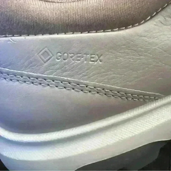 Ecco Golf Hybrid 3 Biom Gor Tex Yak Leather Golf Shoe Beige Size 40 Extra Width - Picture 5 of 10